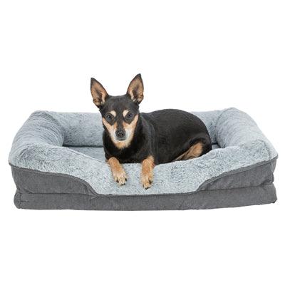 Trixie Vital Dog Basket Lino Angular Gray / Light Gray - Small, medium or large - Image 2