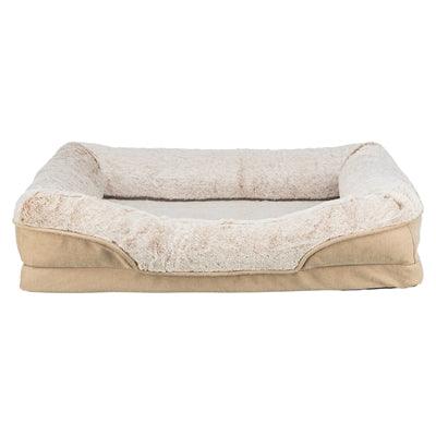 Trixie Vital Dog Basket Lino Square Beige – 3 sizes