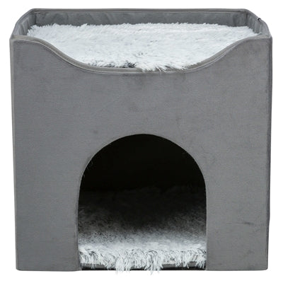 Trixie Cat House Harvey Grey-White / Black - Image 2
