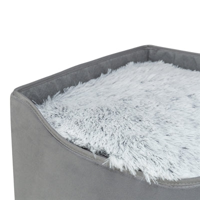 Trixie Cat House Harvey Grey-White / Black - Image 3