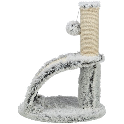 Trixie Junior Harvey Cat Tree with Brush, White/Black - Image 2