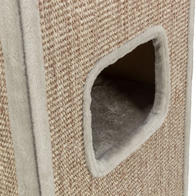 Trixie Cat Tower Juno Grey Scratching Post - Image 3