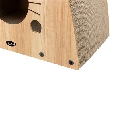 Trixie Crab House MDF Light Brown - Image 3