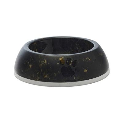 Savic Delice 3 Marble Food Bowl, Black/Gold