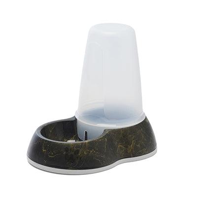 Savic Loop Marble Water Bowl Black / Gold