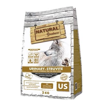 Natural Greatness Veterinary Diet Dog Urinary Struvite Complete - Against struvite stones - 2 kg or 6 kg - Image 1