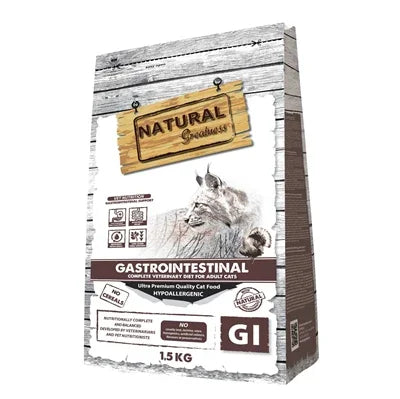 Natural Greatness Veterinary Diet Cat Gastrointestinal Complete – Cat food for digestive problems – 5 kg - Image 2