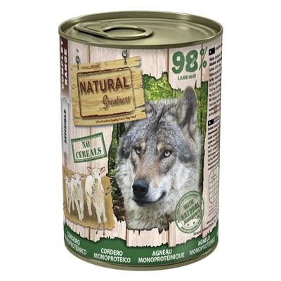 Natural Greatness Monoprotein Lamb - Hypoallergenic wet food for dogs - 170 or 400 grams - Image 2