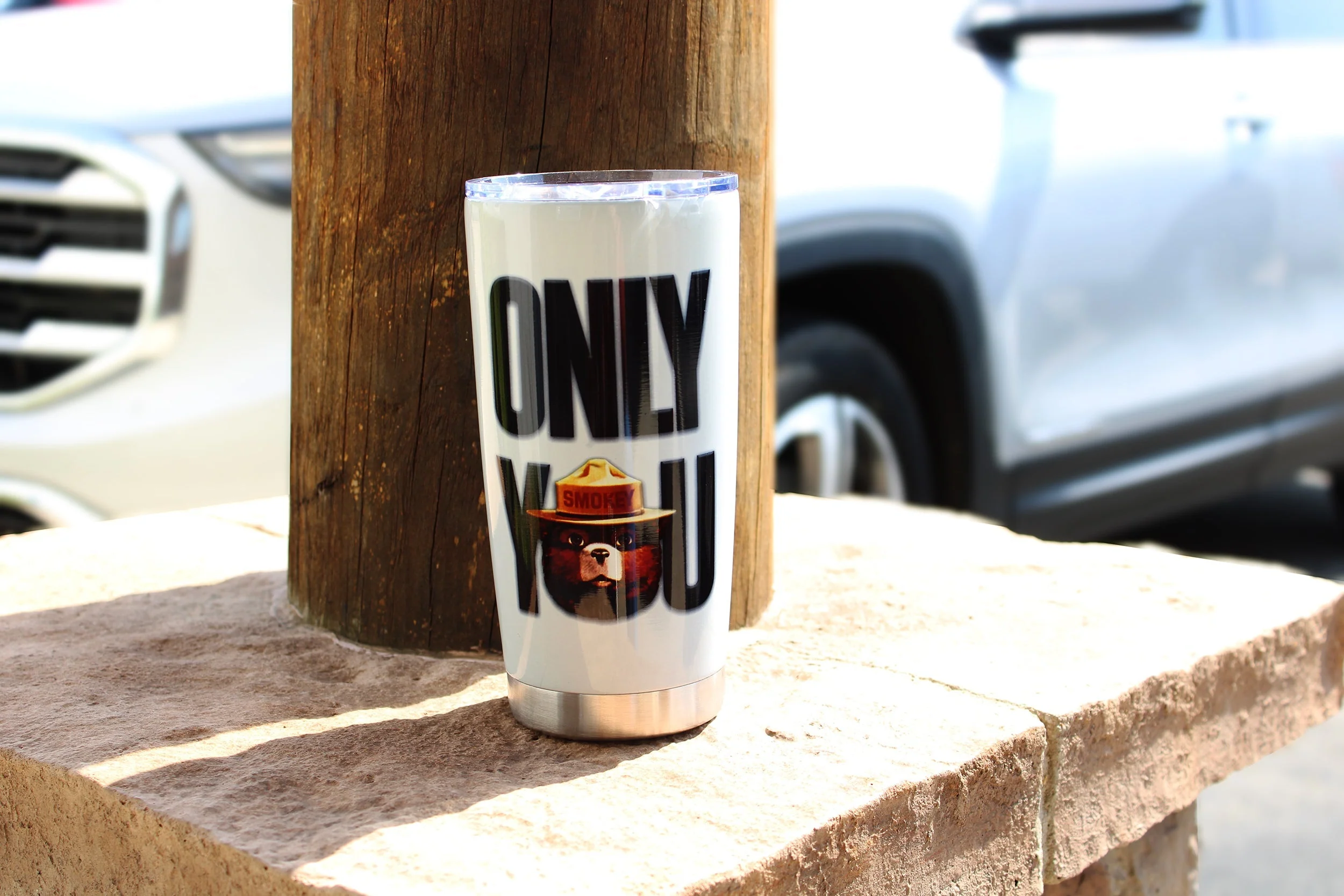 Tumbler 20oz-Smokey Bear Only You - Image 3