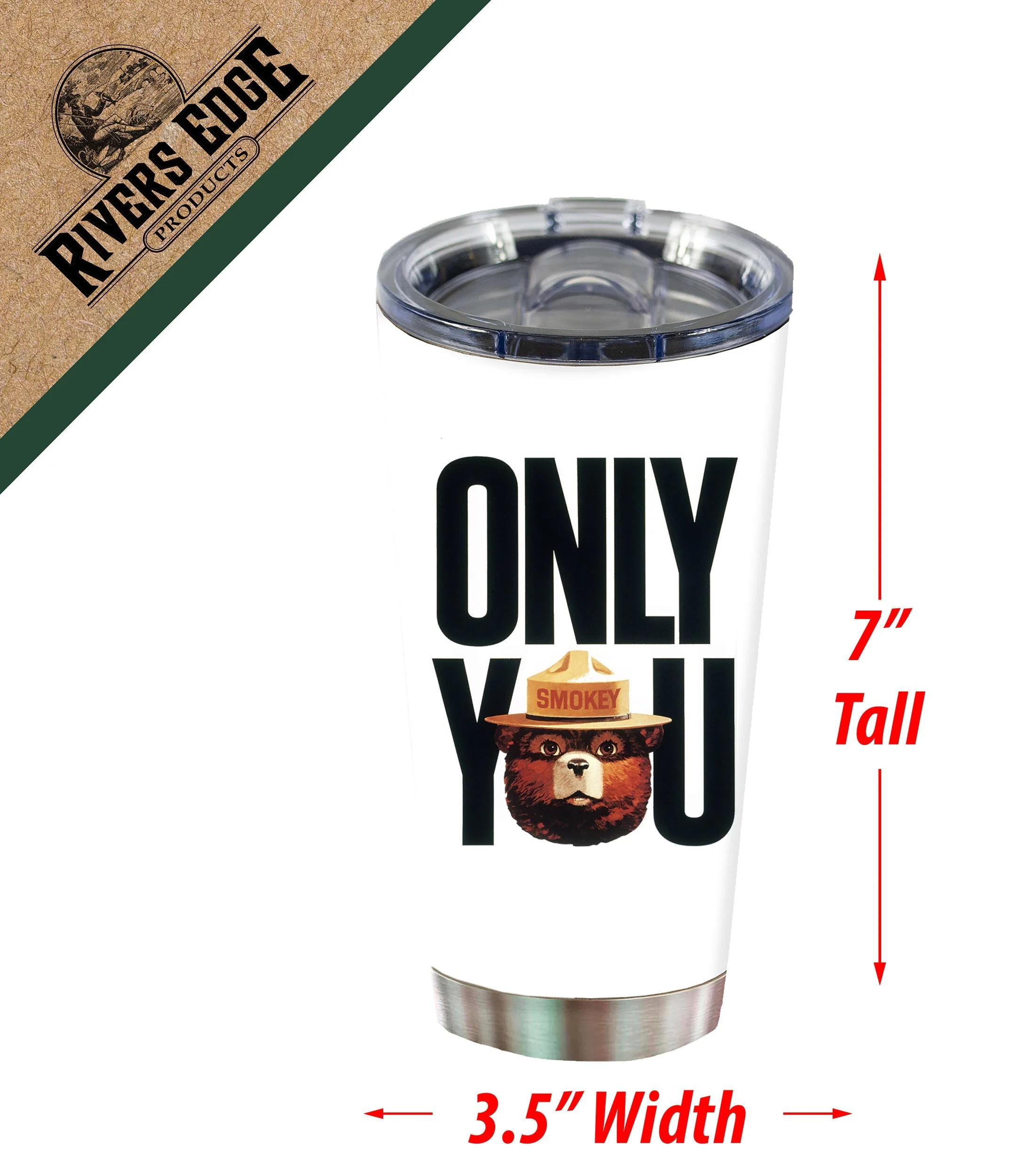 Tumbler 20oz-Smokey Bear Only You - Image 2