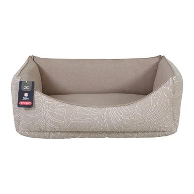 Zolux Naya Taupe Dog Bed – Quilted Dog Bed – for small and medium-sized dogs