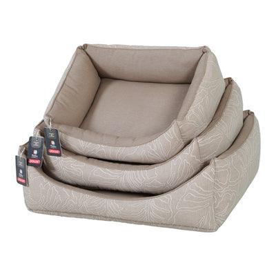 Zolux Naya Taupe Dog Bed – Quilted Dog Bed - for small and medium-sized dogs - Image 3