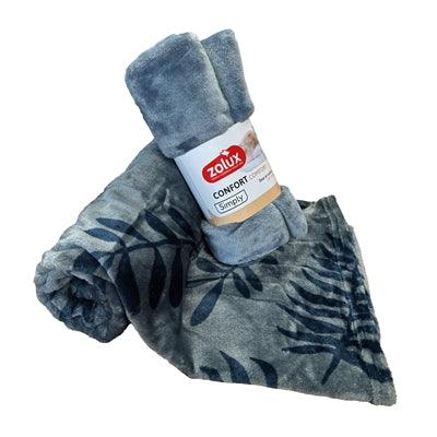 Zolux Dog Blanket Cocoon Pattern Grey – Soft Fleece Blanket - Protects Furniture - Image 2