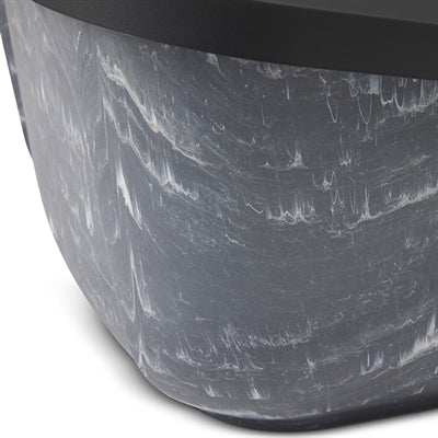 Savic Aseo Jumbo Marble Cat Litter Box Gray/Black - Image 3