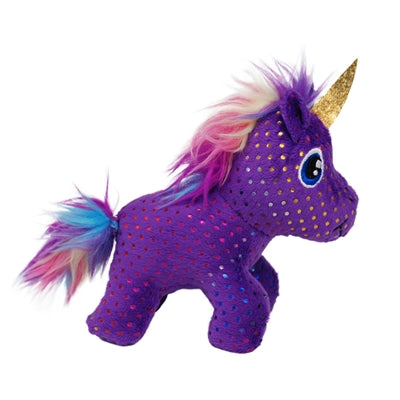 Kong enchanted buzzy unicorn – zoemende draai-actie – 12x10x5,5 cm