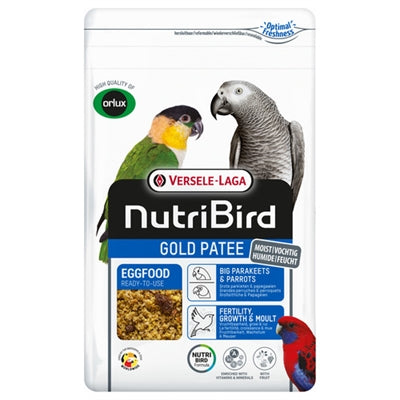 Nutribird Orlux Gold Paste Egg Food for Large Parakeets / Parrots - Image 1