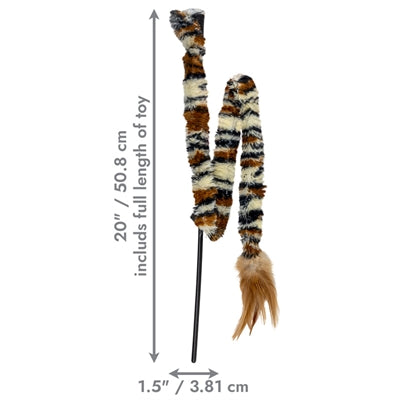 Kong swizzle bird kattenhengel - irresistible feather action - 4x51x2 cm - Image 3