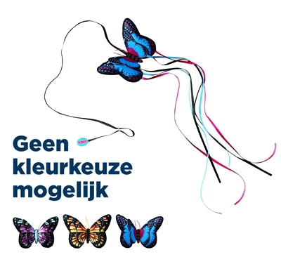 Kong cat wand butterfly assorted – crinkly wings – 14×2.5×101.5 cm