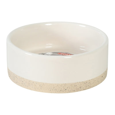 Zolux Olaria Ceramic Food Bowl, Beige - Image 2