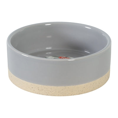 Zolux Olaria Ceramic Food Bowl, Grey - Image 3