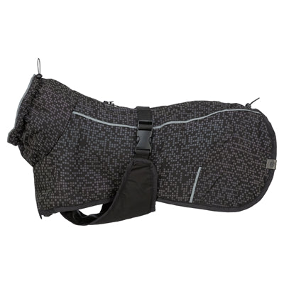 Trixie Limoux Dog Jacket, Reflective, Black/Grey - Image 1