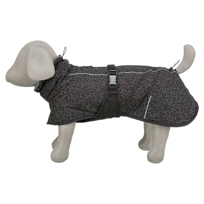 Trixie Limoux Dog Jacket, Reflective, Black/Grey - Image 2