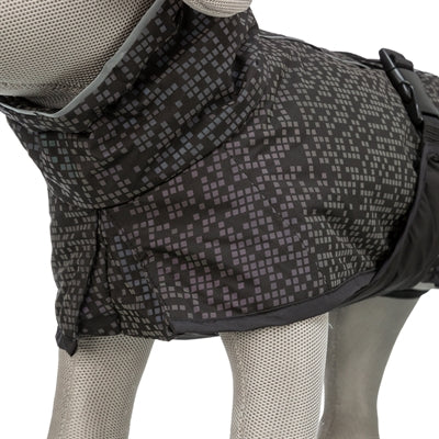 Trixie Limoux Dog Jacket, Reflective, Black/Grey - Image 3