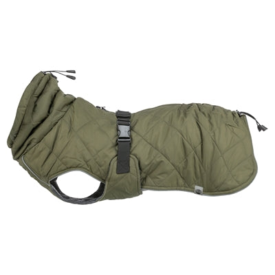 Trixie Minot Dog Jacket, Olive Green - Image 1