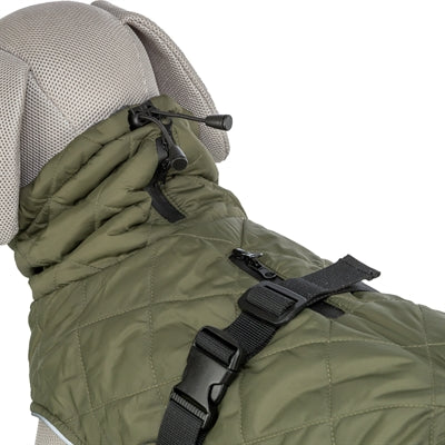 Trixie Minot Dog Jacket, Olive Green - Image 3