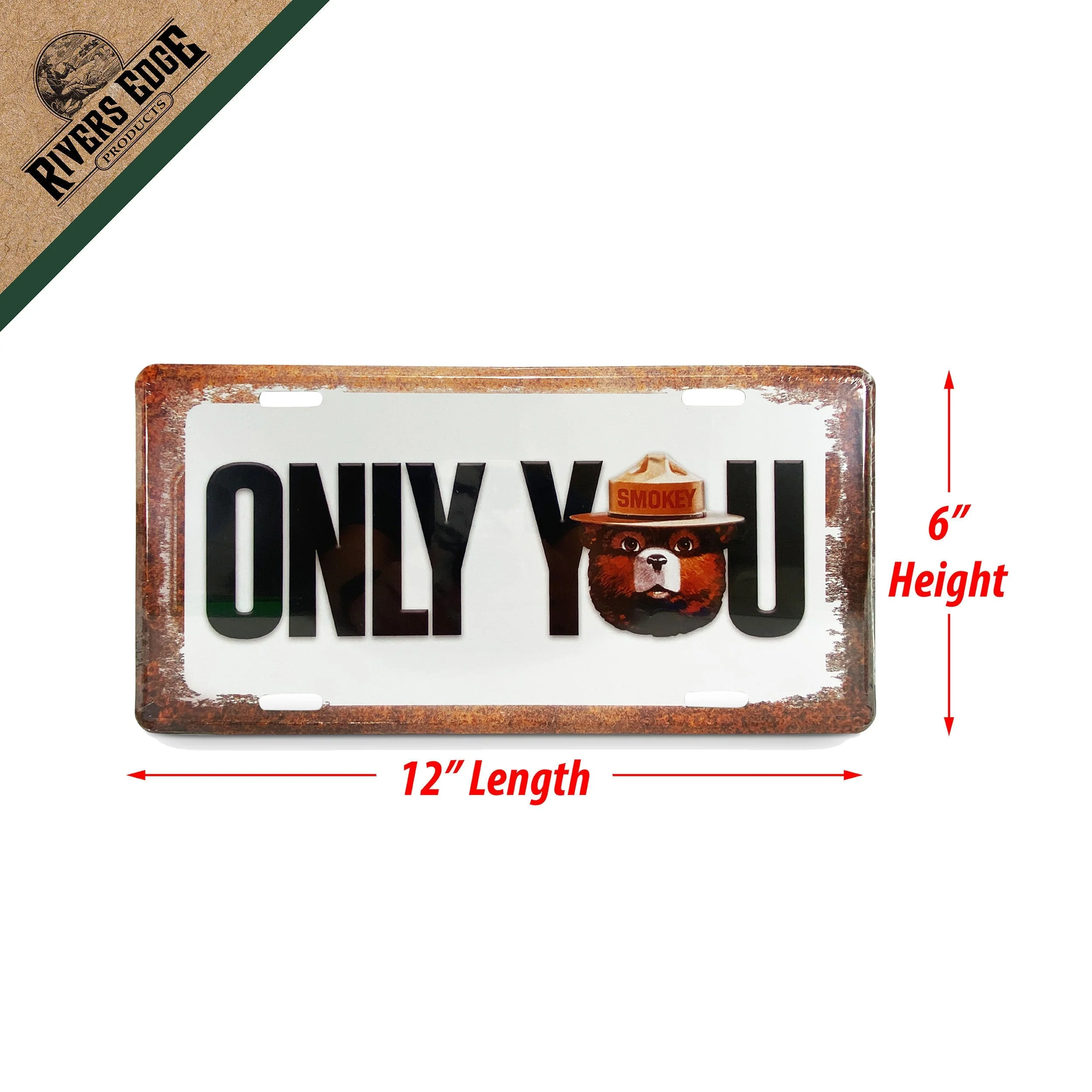 Vanity License Plate 12in x 6in-Only You - Image 2