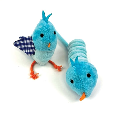 Happy Pet Tabby Patch Vogel Blauw - Image 1
