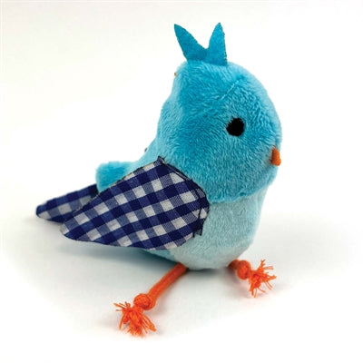 Happy Pet Tabby Patch Vogel Blauw - Image 3