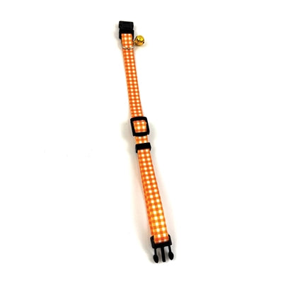 Happy Pet Tabby Patch Halsband Kat Ruit Oranje - Image 3