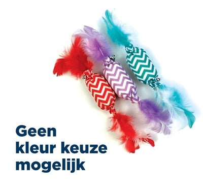 Happy Pet Tabby Patch Crinkle Snoepje Assorti - Image 1