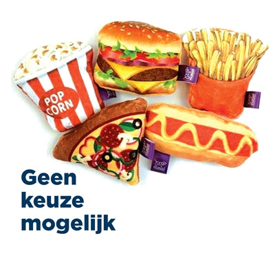 Happy Pet Tabby Patch Fast Food Met Catnip Assorti - Image 1
