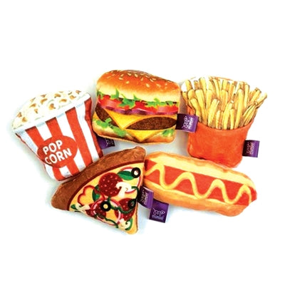 Happy Pet Tabby Patch Fast Food Met Catnip Assorti - Image 2