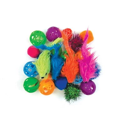 Happy Pet Tabby Patch Variatie Pack Speeltjes - Image 2