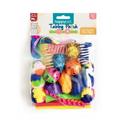 Happy Pet Tabby Patch Variatie Pack Speeltjes - Image 3