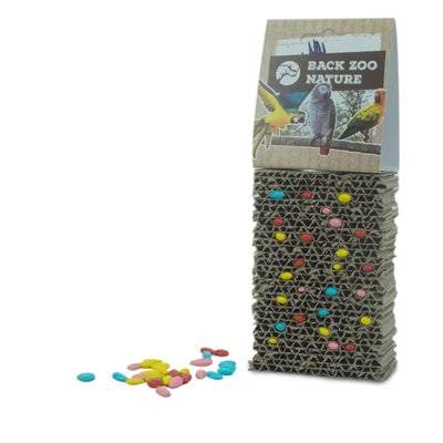 Back Zoo Nature Cardboard Treat Block - Image 3