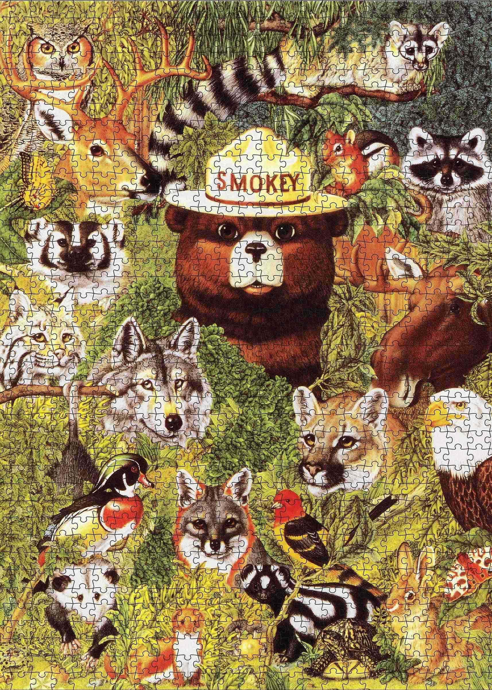 Puzzle in Tin 1000-Piece-Smokey and Friends - Image 3