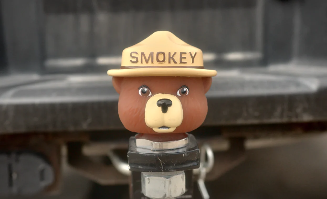 Trailer Ball Cover-Smokey Bear