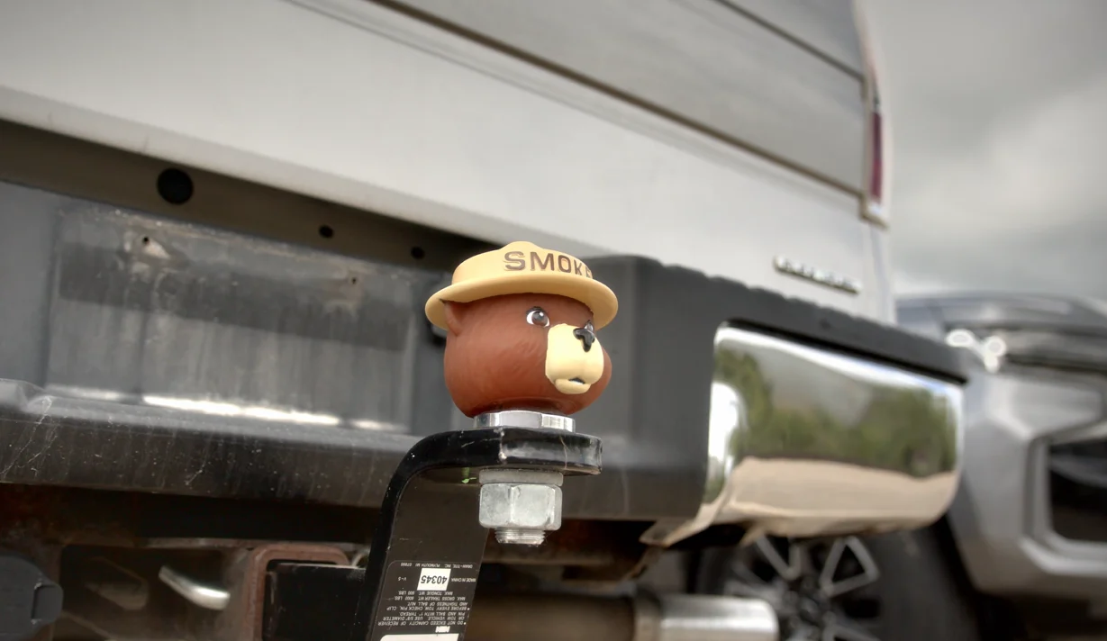 Trailer Ball Cover-Smokey Bear - Image 2