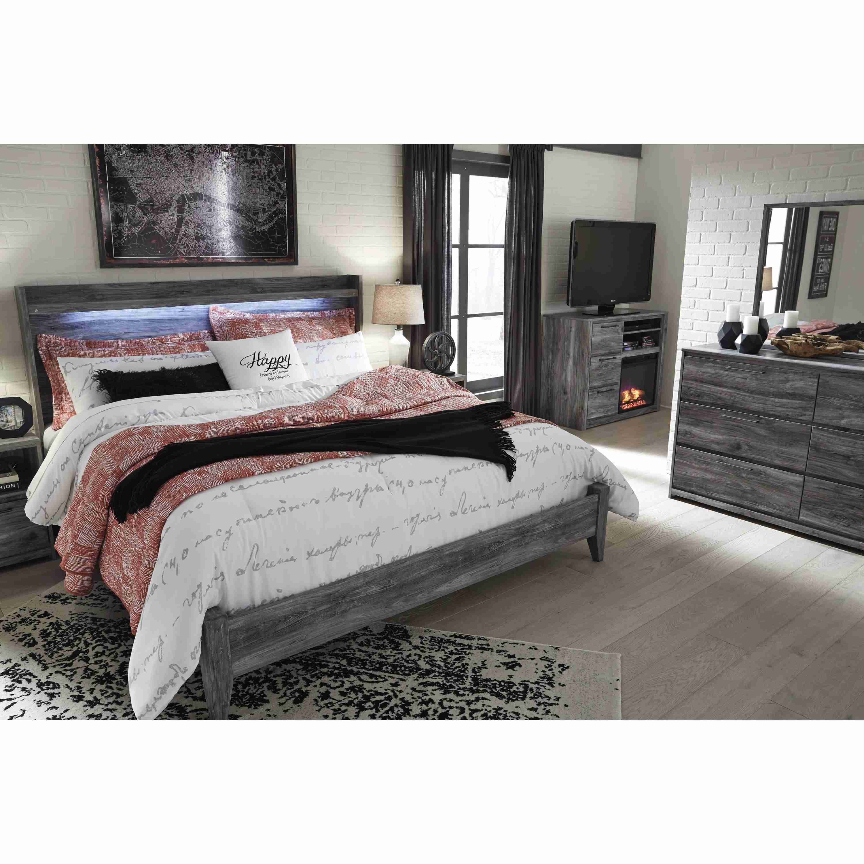 Signature Design by Ashley Baystorm King Panel Bed B221-58/B221-56 - Image 3