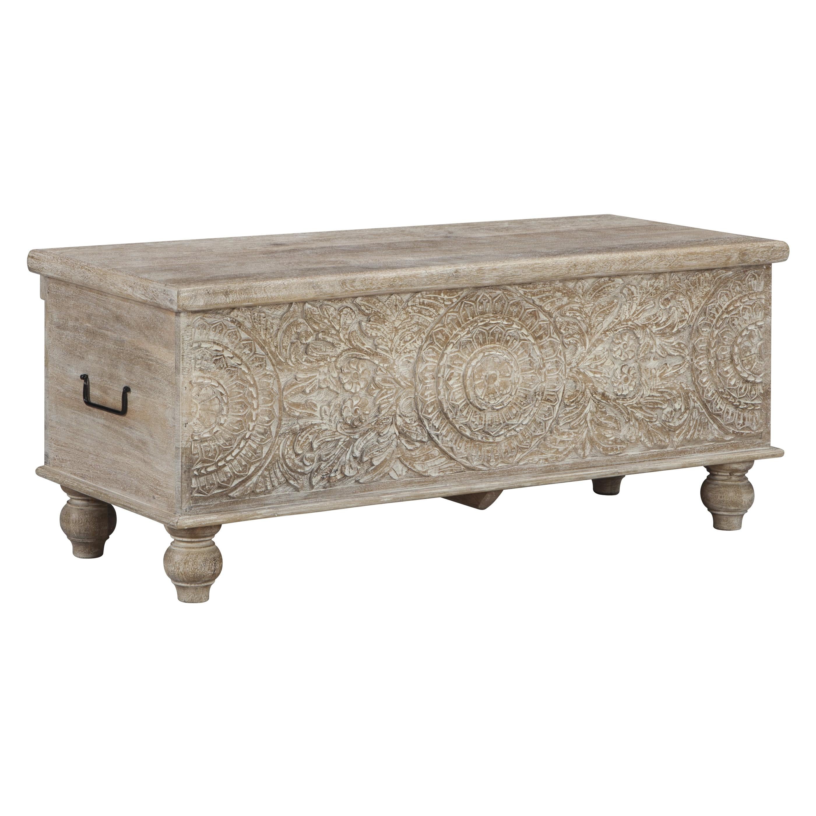 Signature Design by Ashley Fossil Ridge A4000039 Storage Bench - Image 1