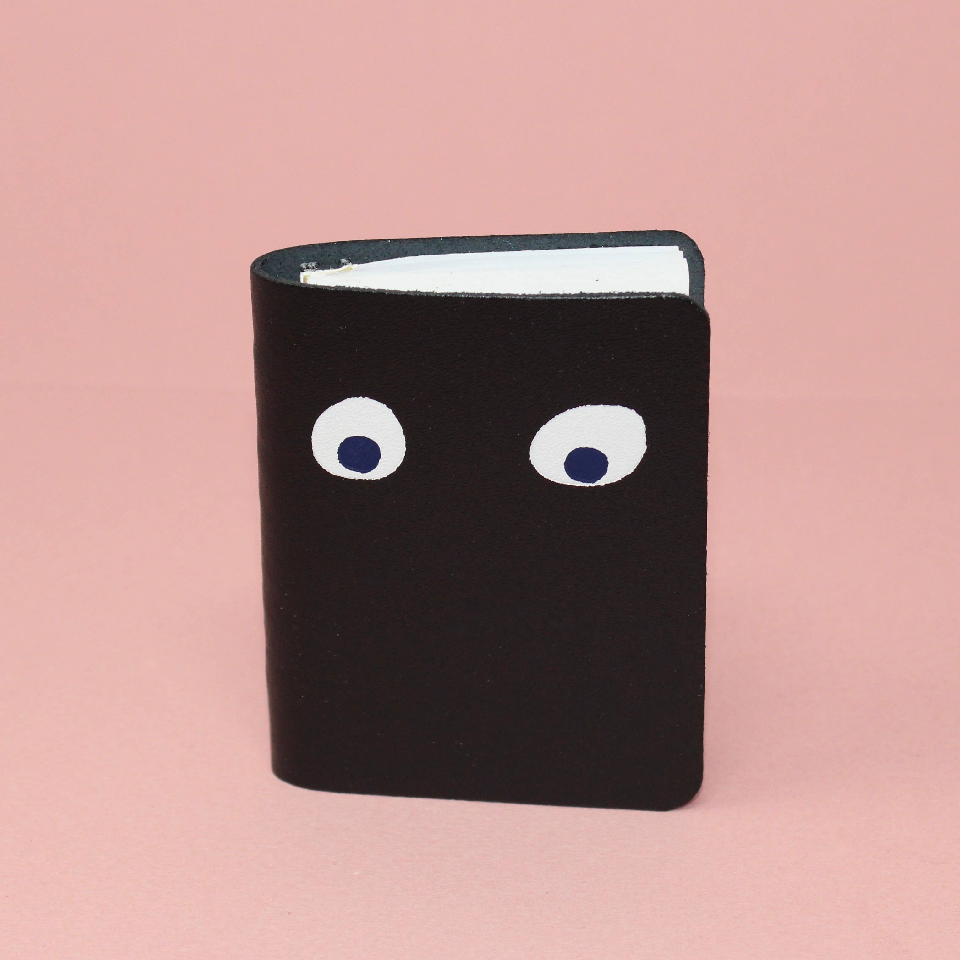 Googly Eye Mini Leather Notebook - Image 2