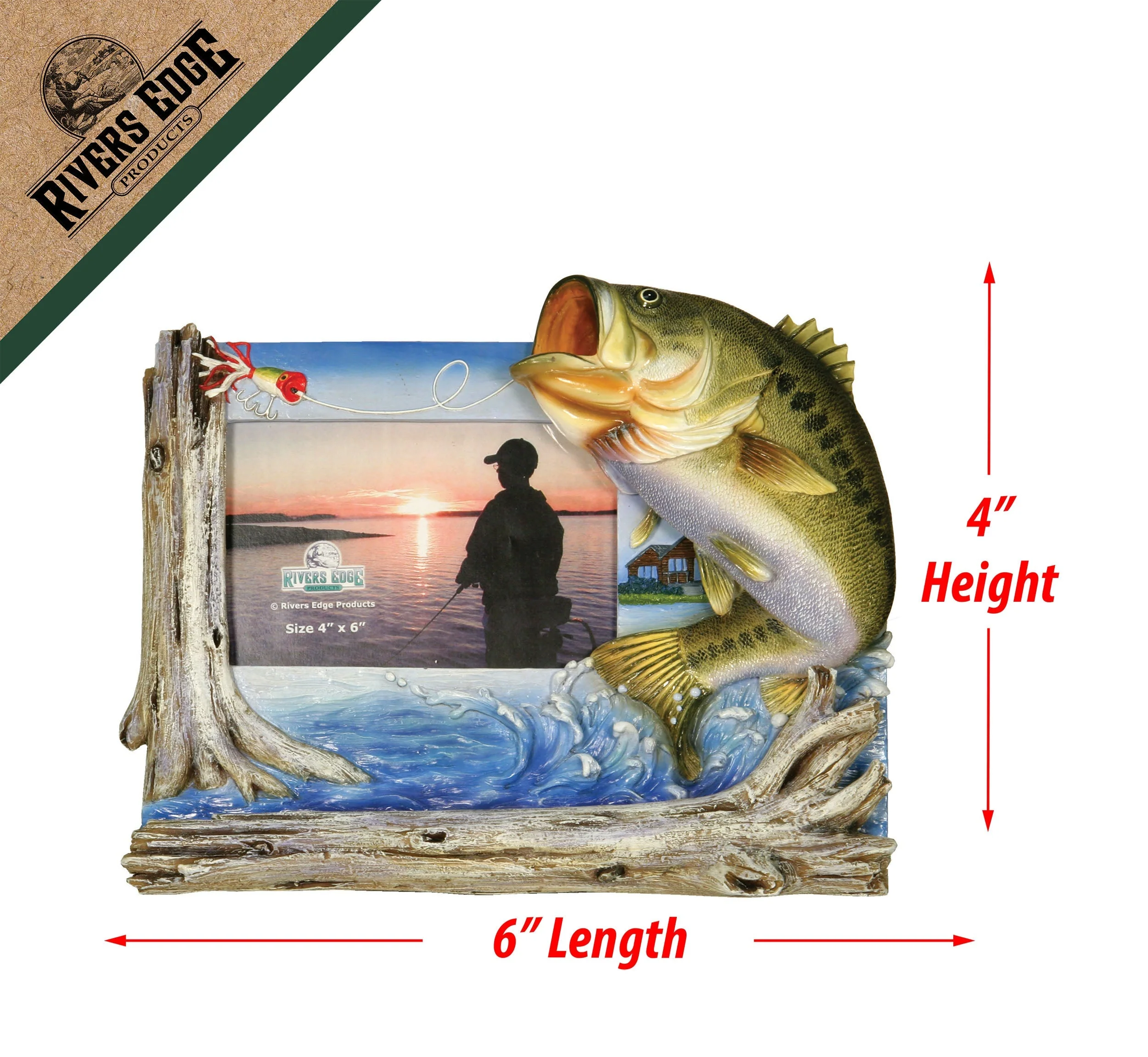 Picture Frame 4in x 6in-Bass - Image 2