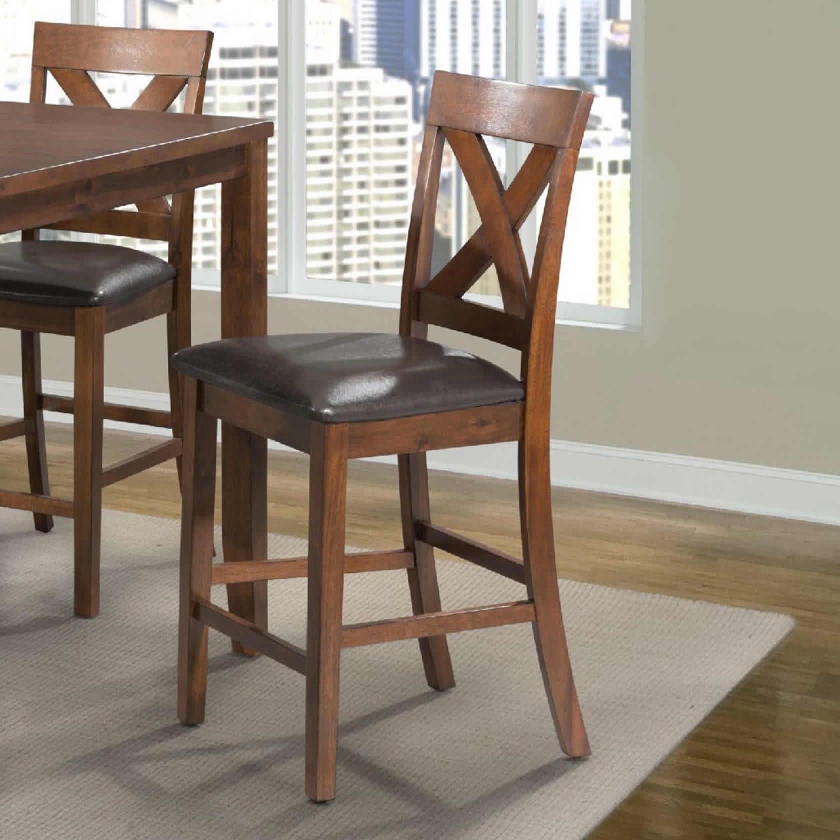 Elements International Alex Counter Height Stool DAX100CSC - Image 1