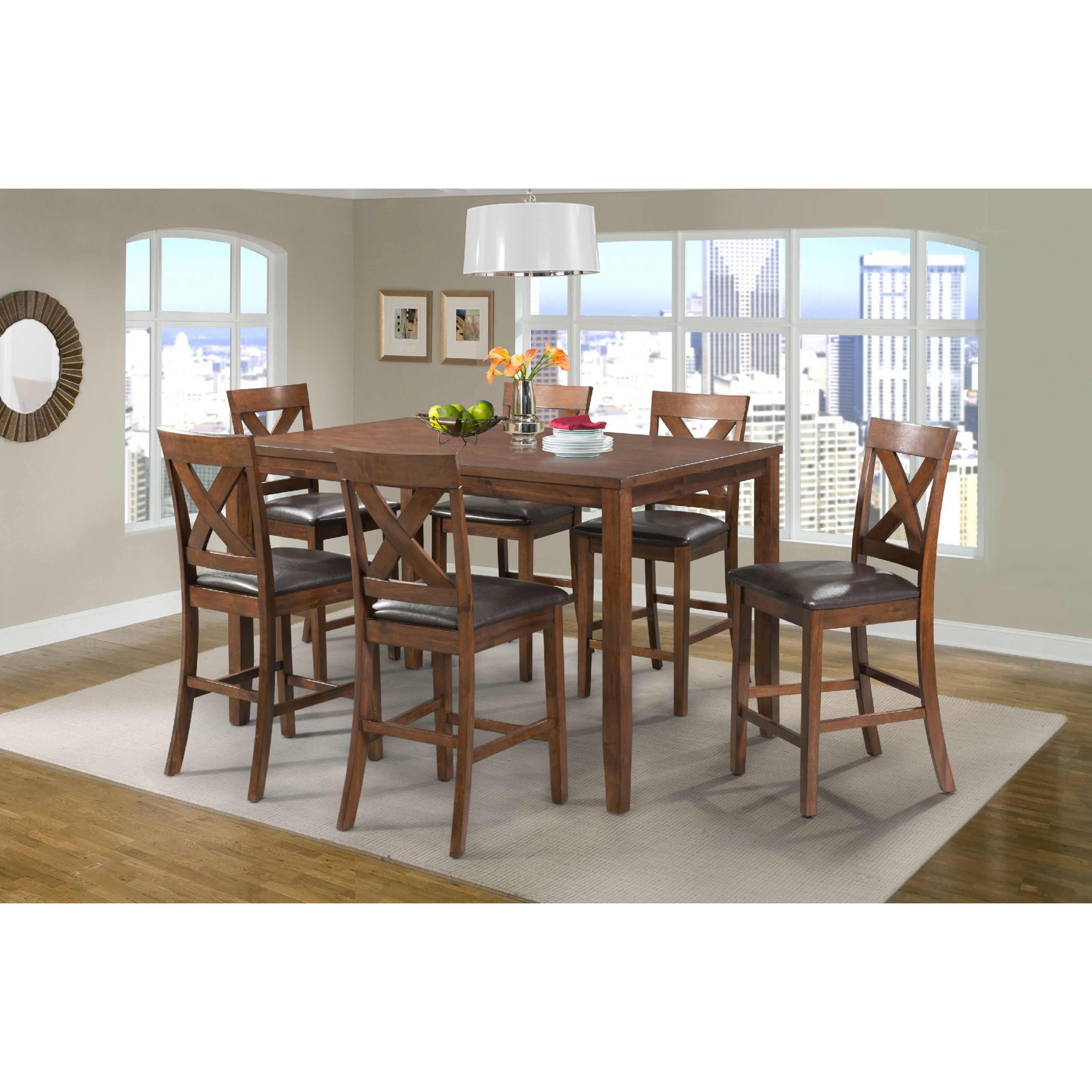 Elements International Alex Counter Height Stool DAX100CSC - Image 2
