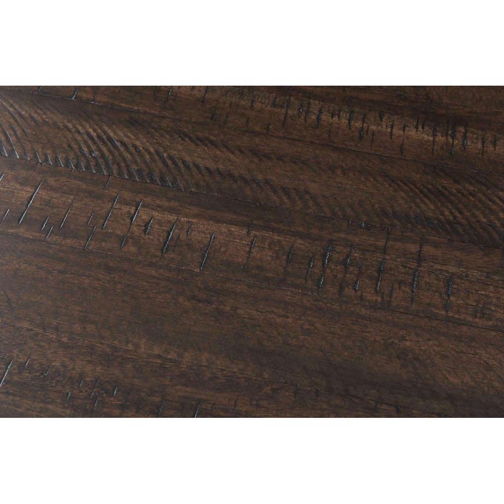 Elements International Round Stone Dining Table with Pedestal Base DST180DT - Image 3