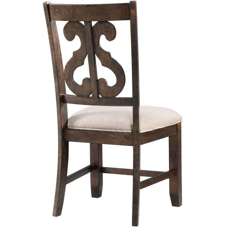 Elements International Stone Dining Chair DST150SC - Image 2